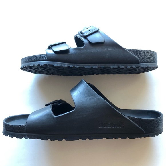 Mens Birkenstock Arizona EVA Black Sandal 42 (9-9.5) - Picture 3 of 8